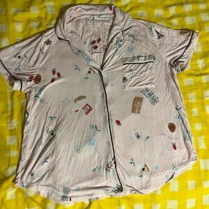 Paris Themed Kate Spade Pajama Set